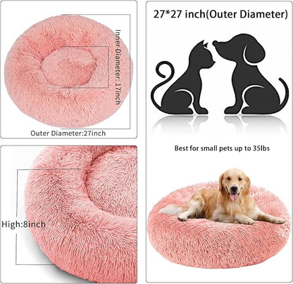 Nisrada Dog Bed for Small Medium Large Dogs 27 inch