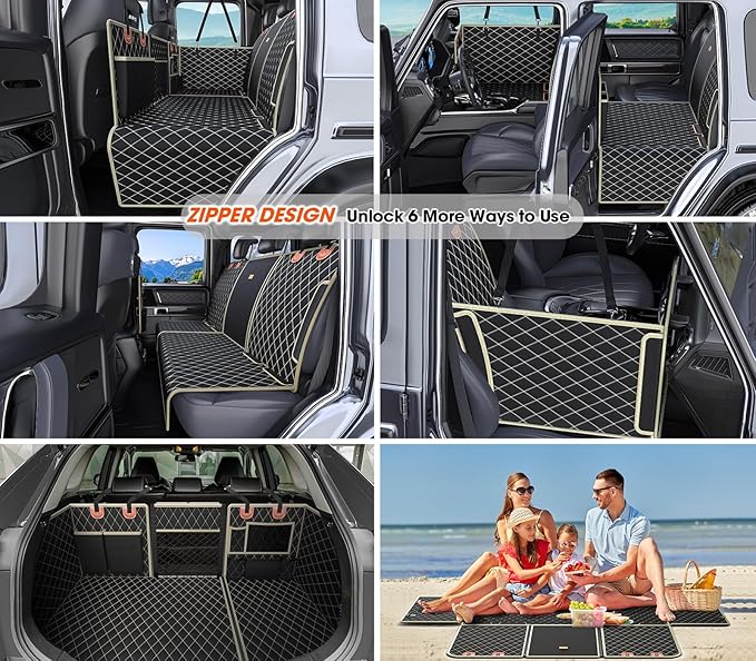 Back Seat Extender for Dogs 380lbs, Dog