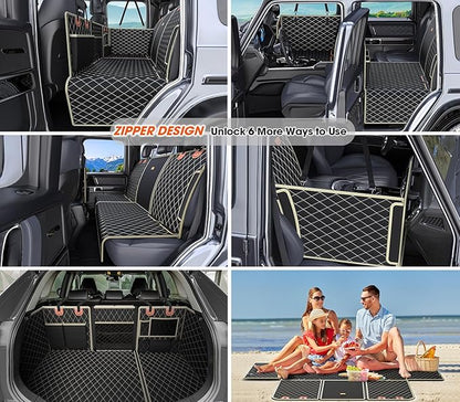 Back Seat Extender for Dogs 380lbs, Dog