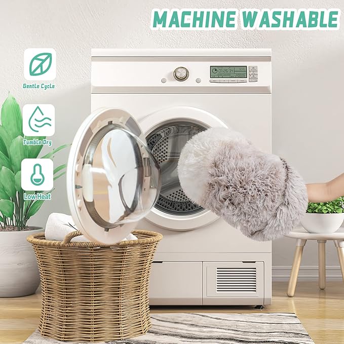 NOYAL Dog Bed Round Hooded Plush Cat Cave