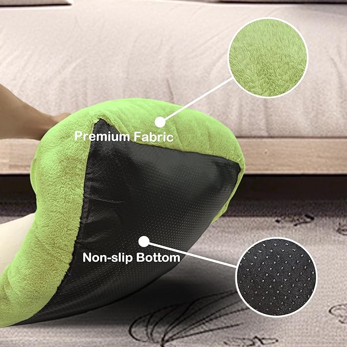 Dog Beds for Small Dogs (Green,31inch)