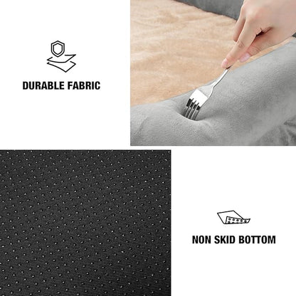 Veehoo XXXL Dog Bed for Large Dogs 4-Sides Bolster