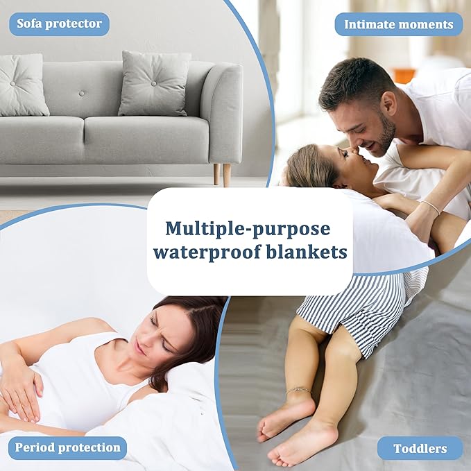 Kritter Planet Large Waterproof Bed Blanket for People & Pet