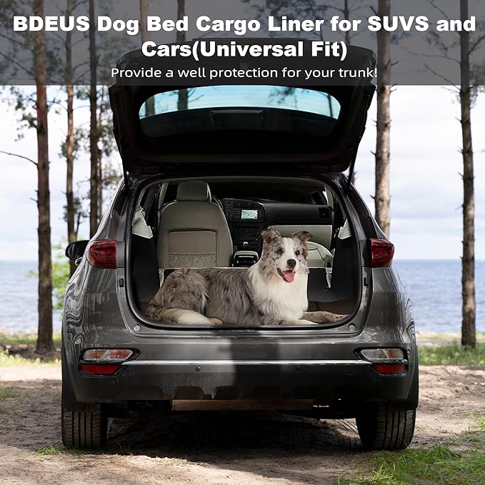 BDEUS 51x35In Extra Large Size Outdoor Dog Bed