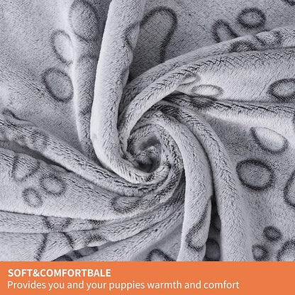 1 Pack 3 Dog Blanket Super Soft Warm Large(40"x30")