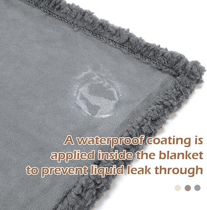 Kritter Planet Love Waterproof Bed Blankets for Couples Intimacy