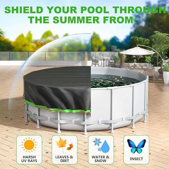 33 Ft Round Pool Cover
