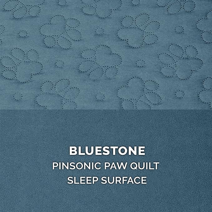 Furhaven Replacement Dog Bed Cover Pinsonic Quilted Paw L Shaped Chaise