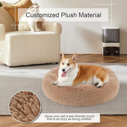 Dog Bed (44"x44"(Pack of 1), Camel)