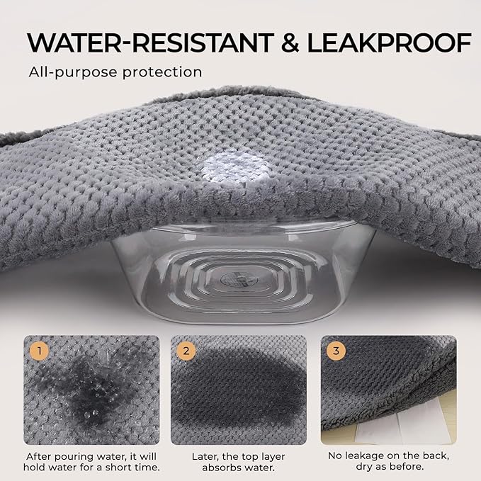 Luciphia Waterproof Blanket for Large Dogs Liquid Proof X-Large（85" x 57"）