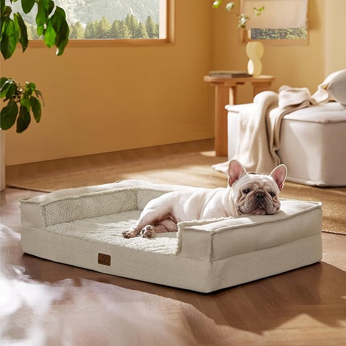 Bedsure Orthopedic Dog Bed for Medium Dogs