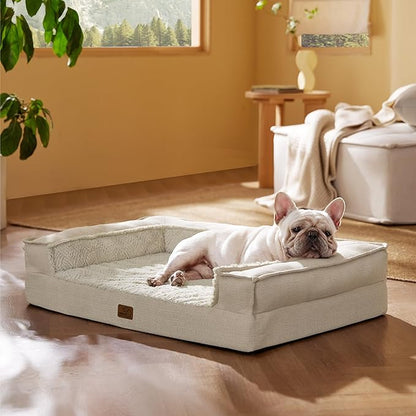 Bedsure Orthopedic Dog Bed for Medium Dogs