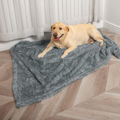 MACEVIA Fluffy Fleece Dog Blankets (40x60 Inch,