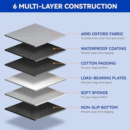 Rengue Back Seat Extender for Trucks Full Size SUV F150, RAM1500,