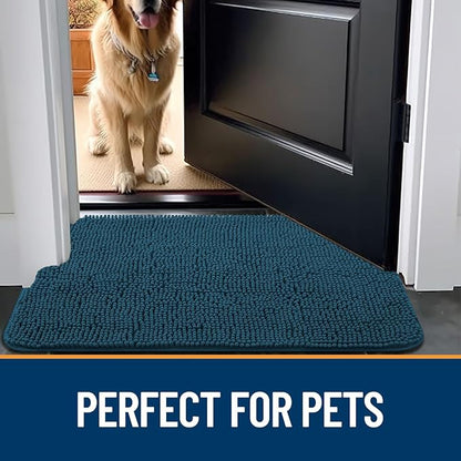 OLANLY Dog Door Mat for Muddy Paws 47x24
