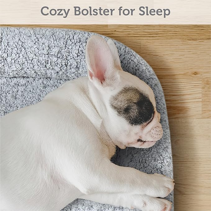 Friends Forever Bolster Dog Crate Mat 48 Inch