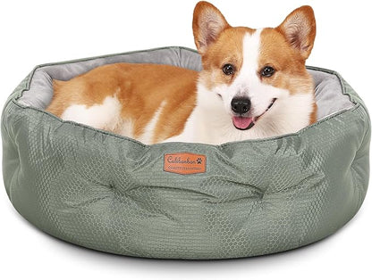 Dual-Sided Dog Beds for Medium & Small Dogs 25" L 25" W 8" Th)
