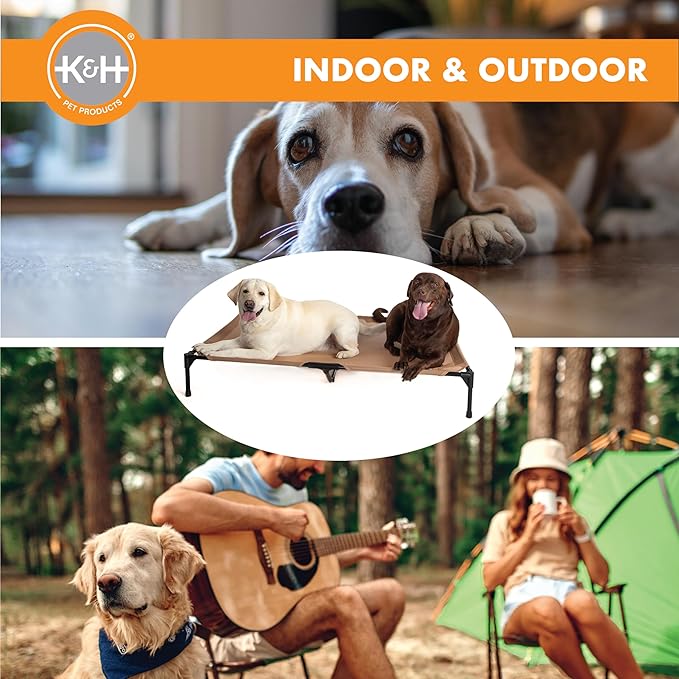 K&H Pet Products Elevated Outdoor Dog Cot Bed