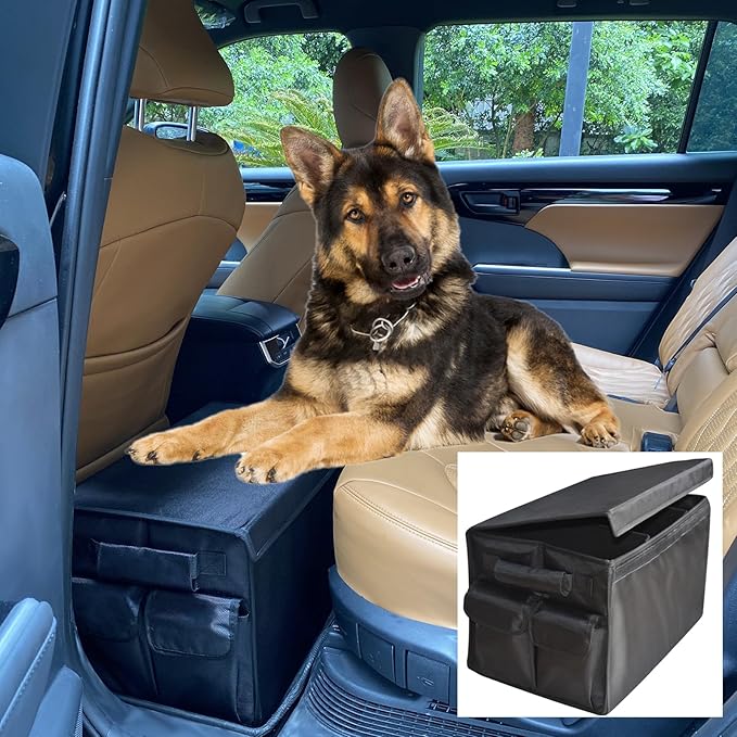 Car Back Seat Extender for Large Dogs 180lbs