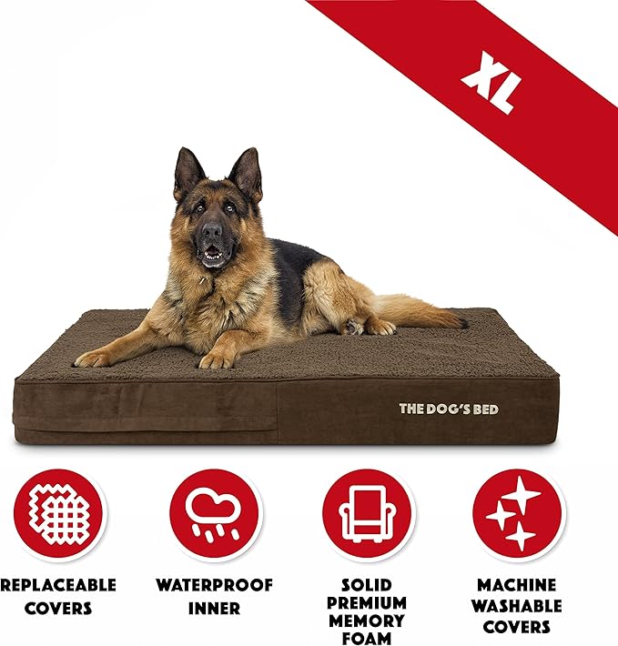 The Dog’s Bed Orthopedic Memory Foam Dog Bed
