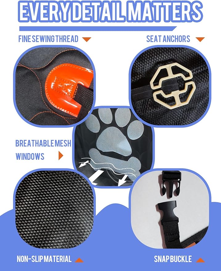 Back Seat Extender for Dogs