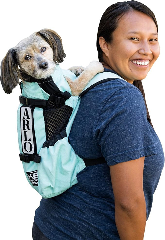 K9 Sport Sack | Dog Carrier Adjustable Backpack (Medium, Air 2 - Summer Mint)