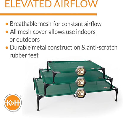 K&H Pet Products Elevated Outdoor Dog Cot Bed