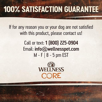 Wellness CORE Simply Shreds Natural Grain Free Wet Dog Food Mixer or Topper, Chicken Liver & Broccoli, 2.8-Ounce Pouch (Pack of 12)