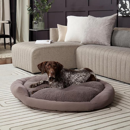 Maddie Donut Dog Bed with Removable Center Pillow (42" x 42")