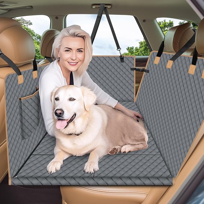 Dog Car Seat Cover for Back Seat