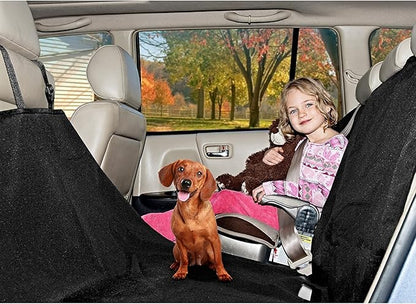 Furhaven Universal Water-Resistant Polycanvas Hammock-Style Backseat & Cargo Area Protector