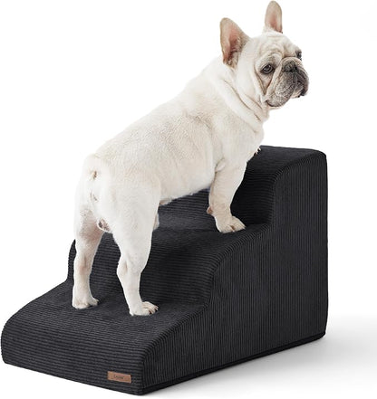 Lesure Dog Stairs for Small Dogs 3 Steps
