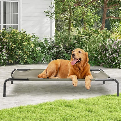 MoNiBloom Elevated Dog Bed for Large Dogs 50 Inches