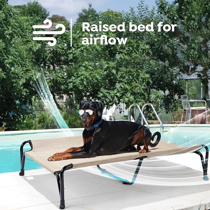 Veehoo Large Elevated Dog Bed CWC2405ACP