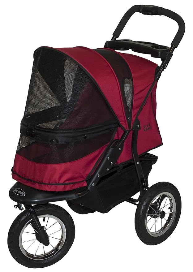 Pet Gear No-Zip AT3 Pet Stroller for Cats/Dogs 2 Models, 4 Colors