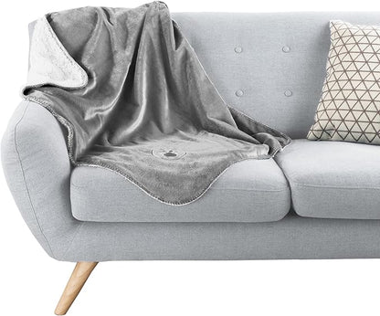 PETMAKER Waterproof Dog Blanket 30x40-Inch Reversible