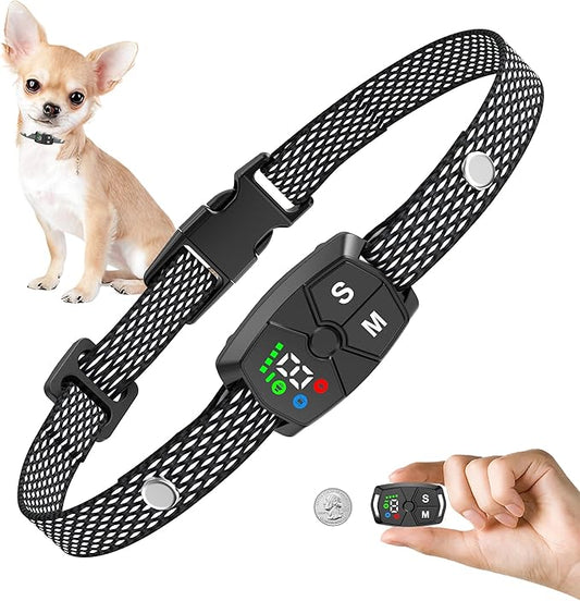 Dog Bark Collar 2024 Smart Modes，7 Adjustable