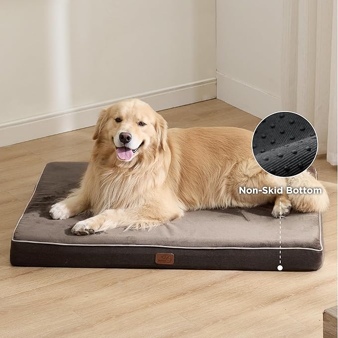 Bedsure Memory Foam Extra Large Plus Dog Bed