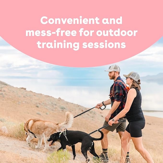 Pupford Freeze Dried Training Treats for Dogs & Puppies 240+ Four 5 oz)