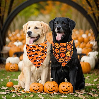 ADOGGYGO Halloween Dog Bandana