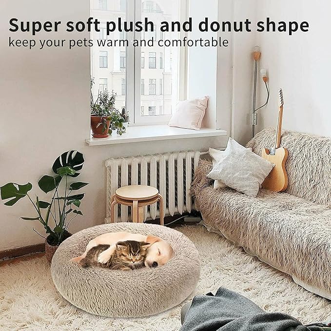 Cat Beds for Indoor Cats 20/24 inches,