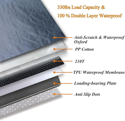 Paw Jamboree Dog Hammock for Car Hard Bottom