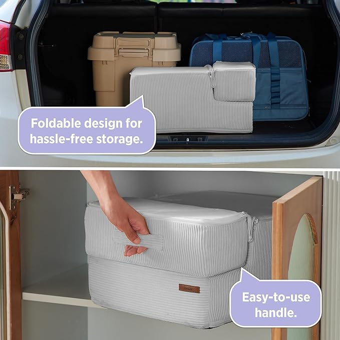 Lesure Dog Stairs for Small Dogs 5 Steps