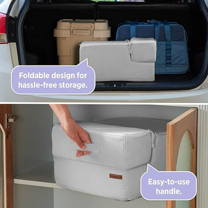 Lesure Dog Stairs for Small Dogs 3 Steps