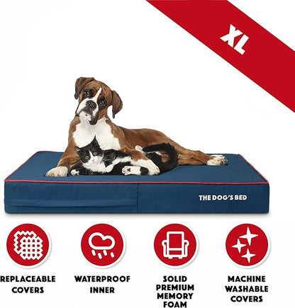 The Dog’s Bed Orthopedic Memory Foam Dog Bed 46x28, Pain