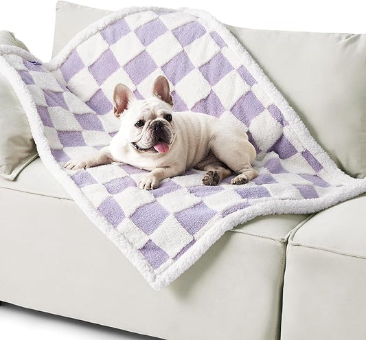 Lesure Waterproof Dog Blanket for Medium Dogs 3D Textured