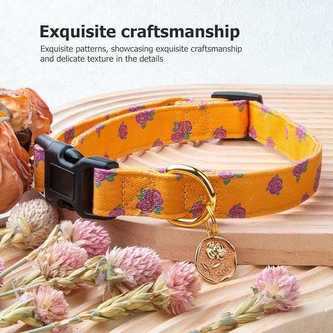 Cotton Handmade Dog Collar Cute and Distinctive Patterns