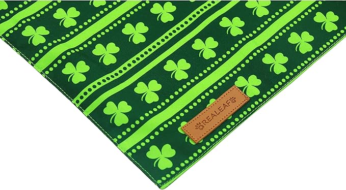 Realeaf St. Patrick's Day Dog Bandanas 2 Pack