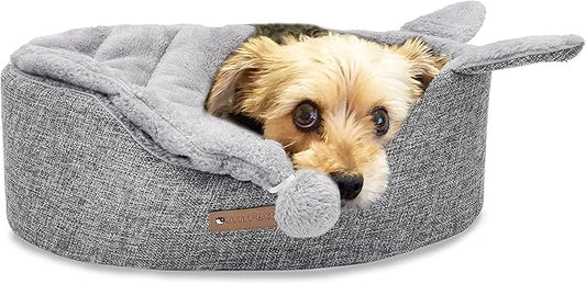Oval Pet Beds for Cats and Small Dogs