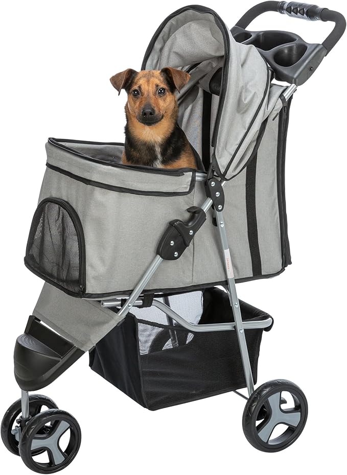 TRIXIE Dog Stroller for Small Dogs and Cats